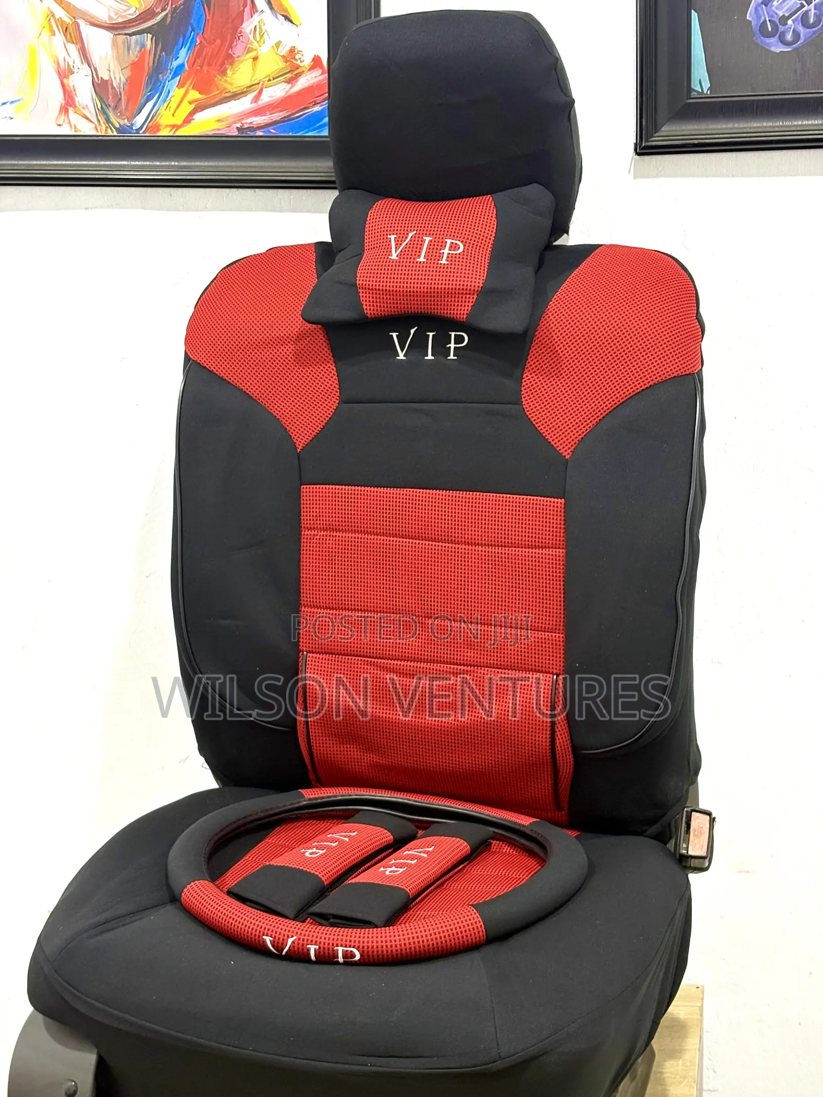 Vip Car Seat Cover For All 5 Seater Cars Fabric