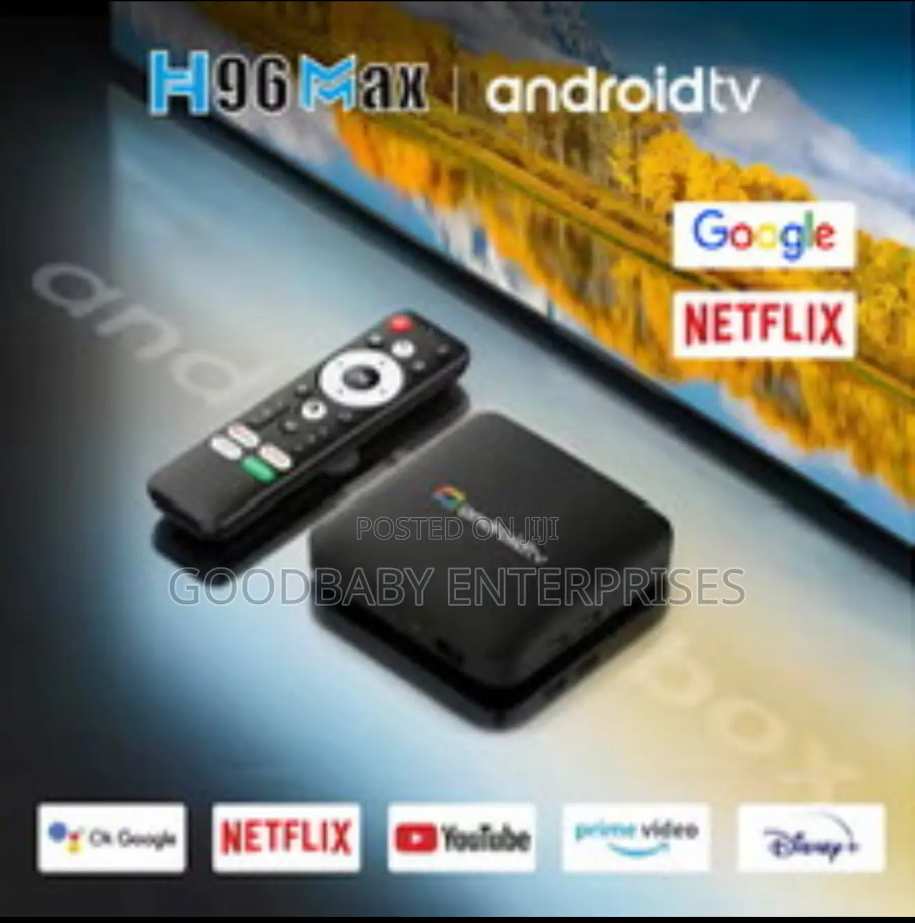 Android 14.0 Smart Tv Box With Remote Control