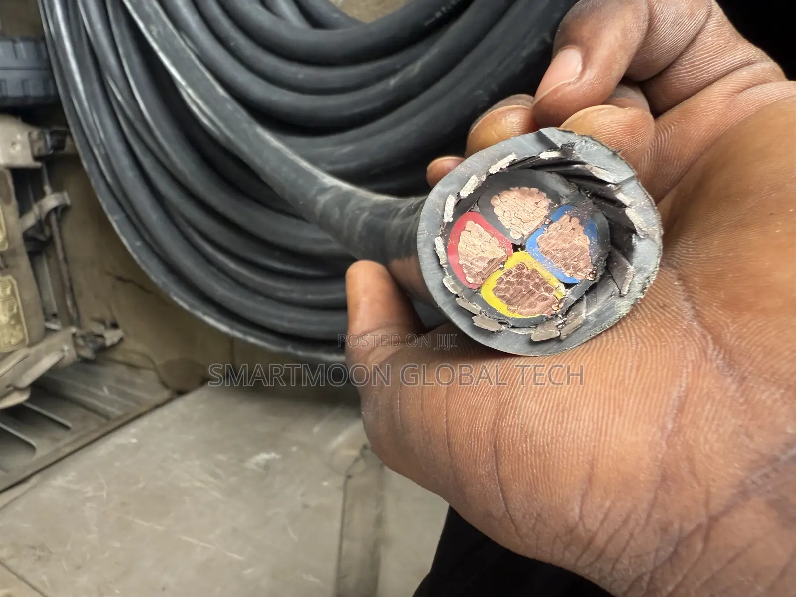 50mm 4core Nigeria Kablemetal Armored Cable