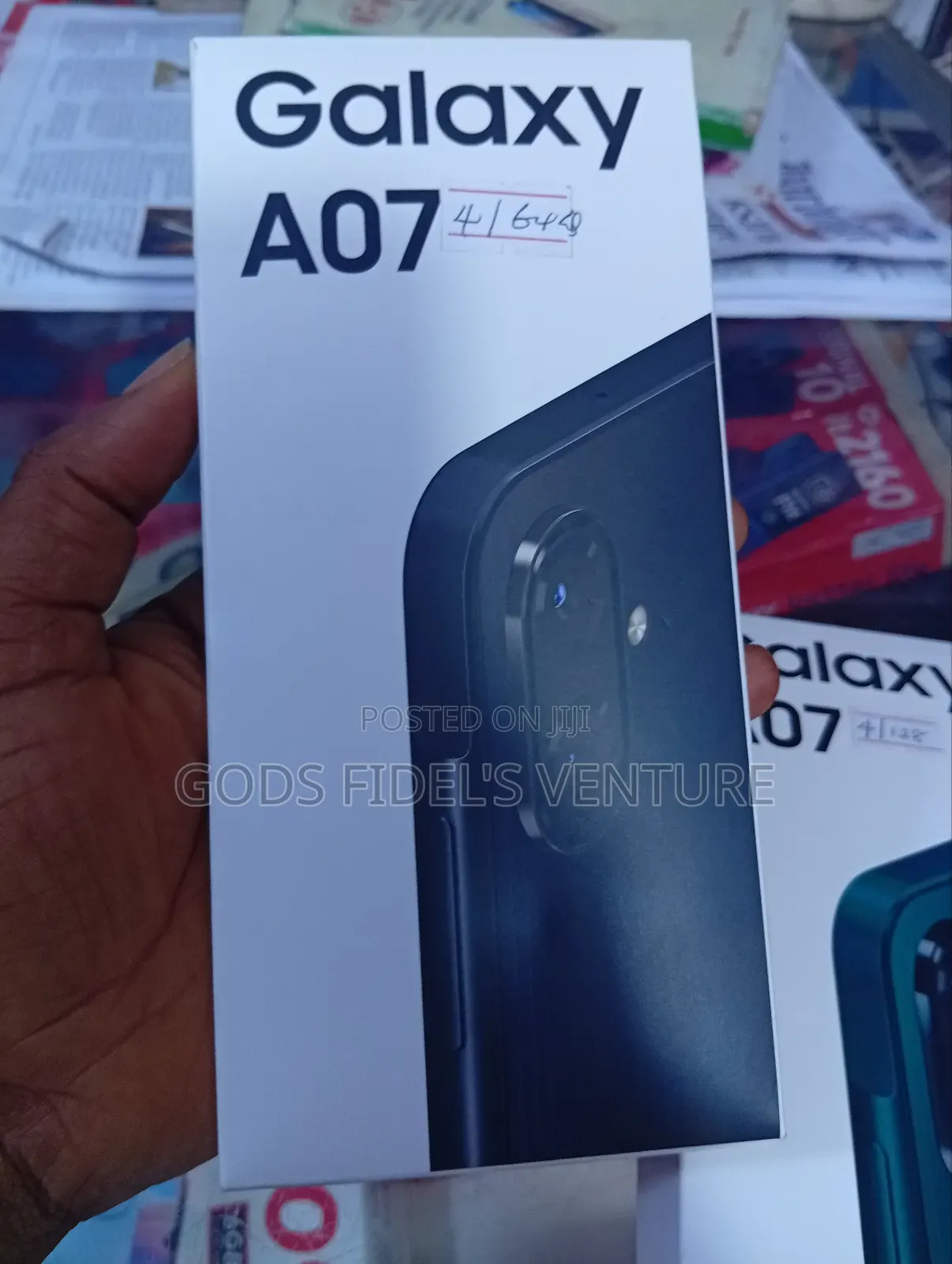 New Samsung Galaxy A07 4G 64 GB Black