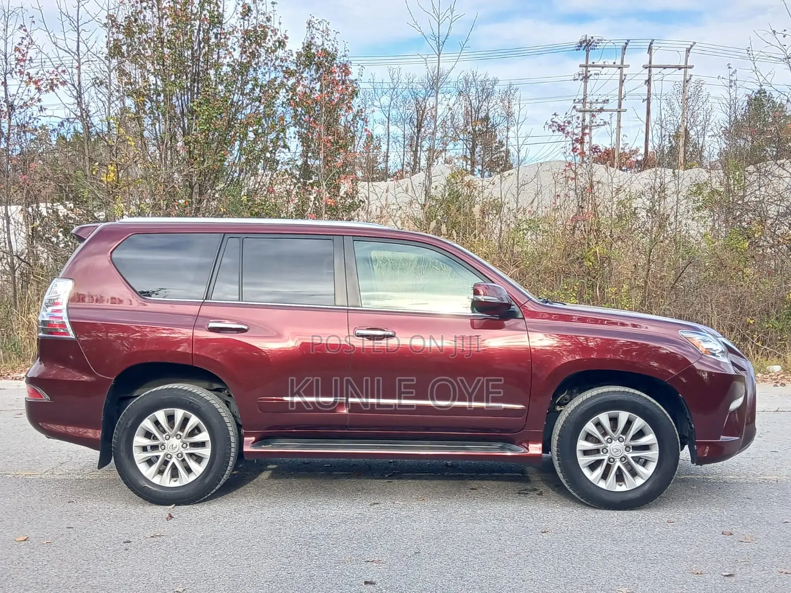 Lexus GX 460 Luxury 2016 Burgundy