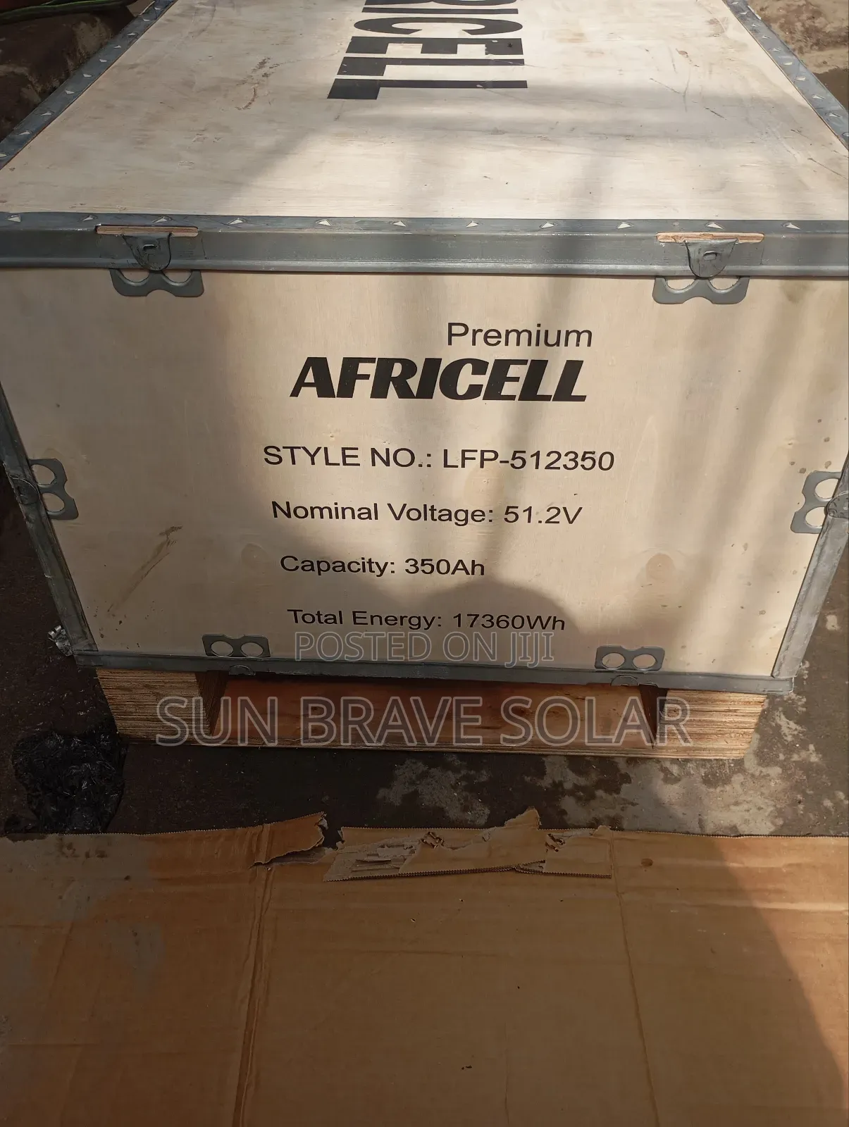 17.5 51.2v Africell Lithium Ion Battery Available Stock