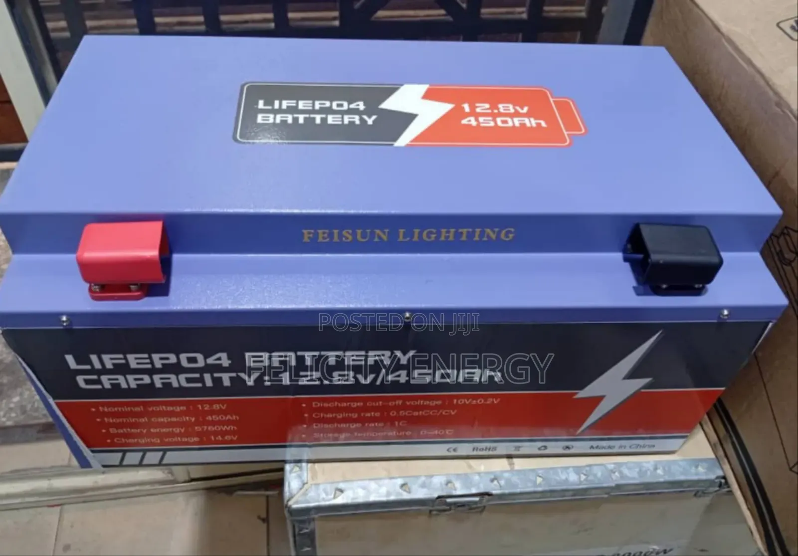 Feisun Lithium Ion Battery 450amps 12.8v
