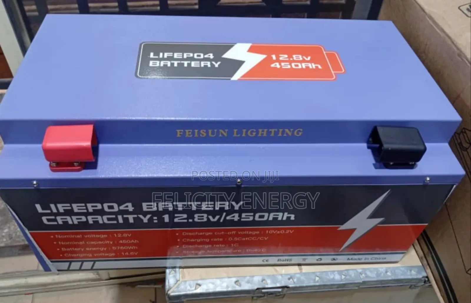 450amps 12.8v Feisun Lithium Battery