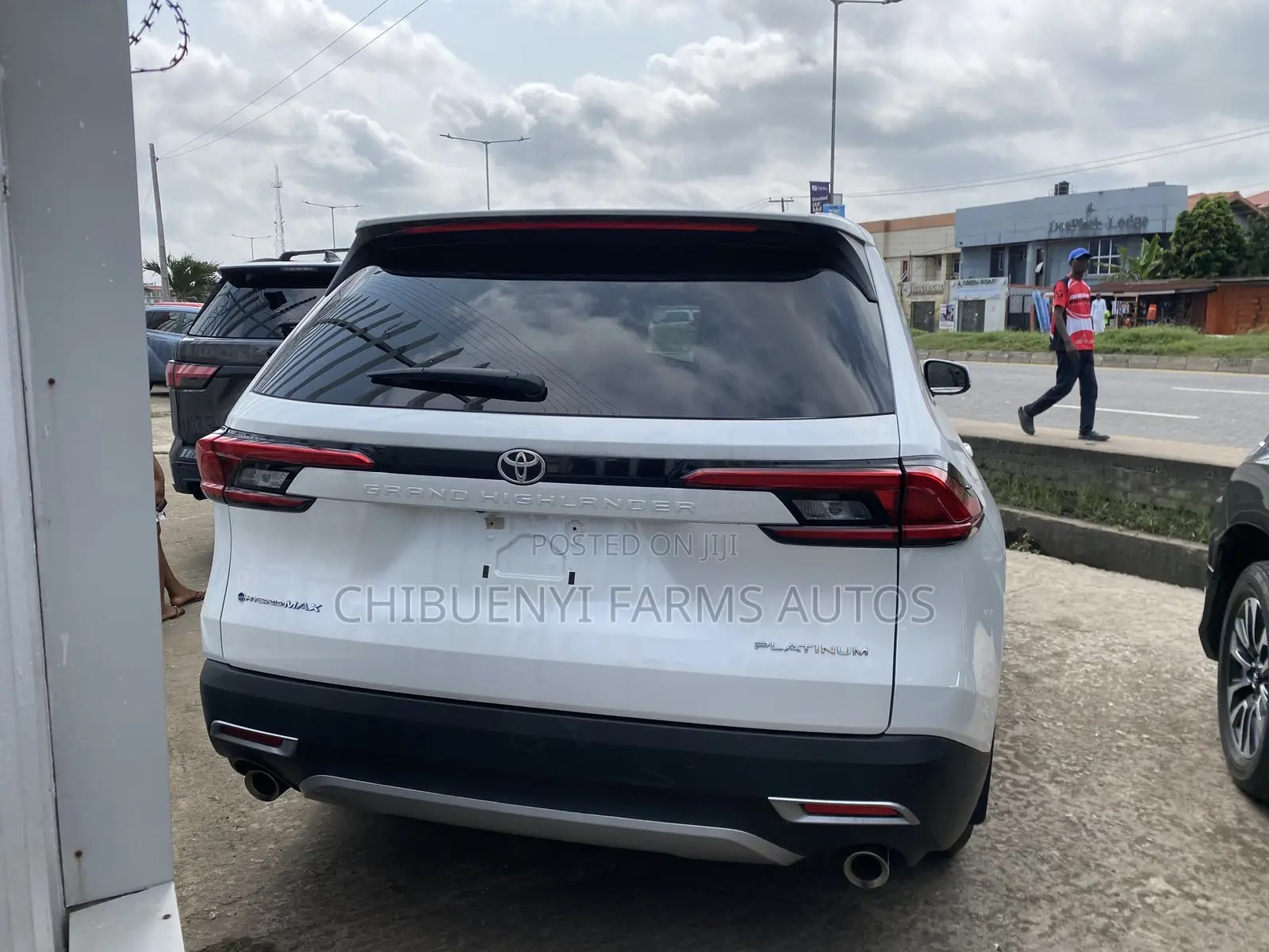 New Toyota Grand Highlander Hybrid 2024 White