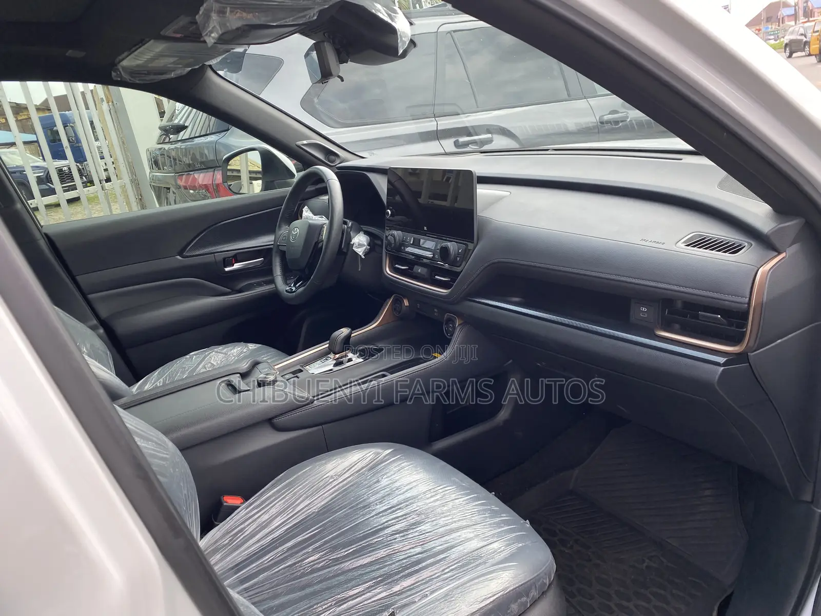 New Toyota Grand Highlander Hybrid 2024 White