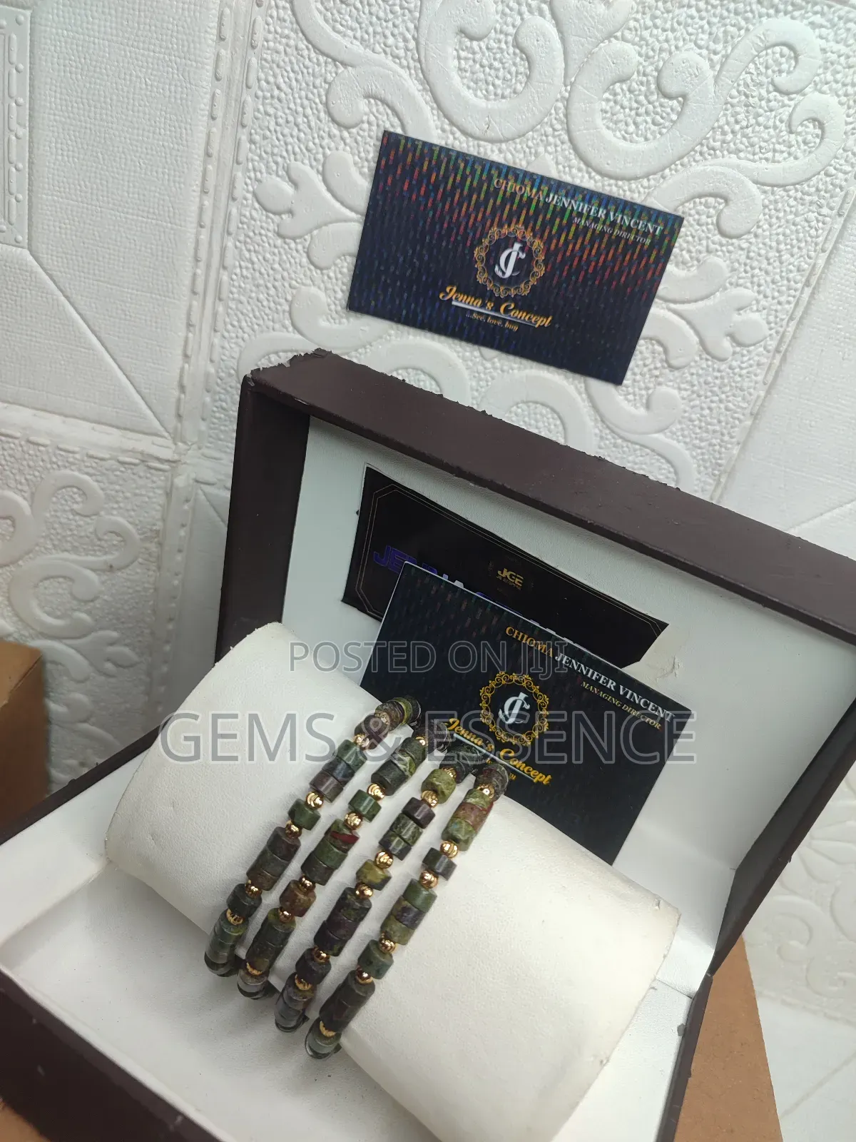 Emerald Bracelet Set
