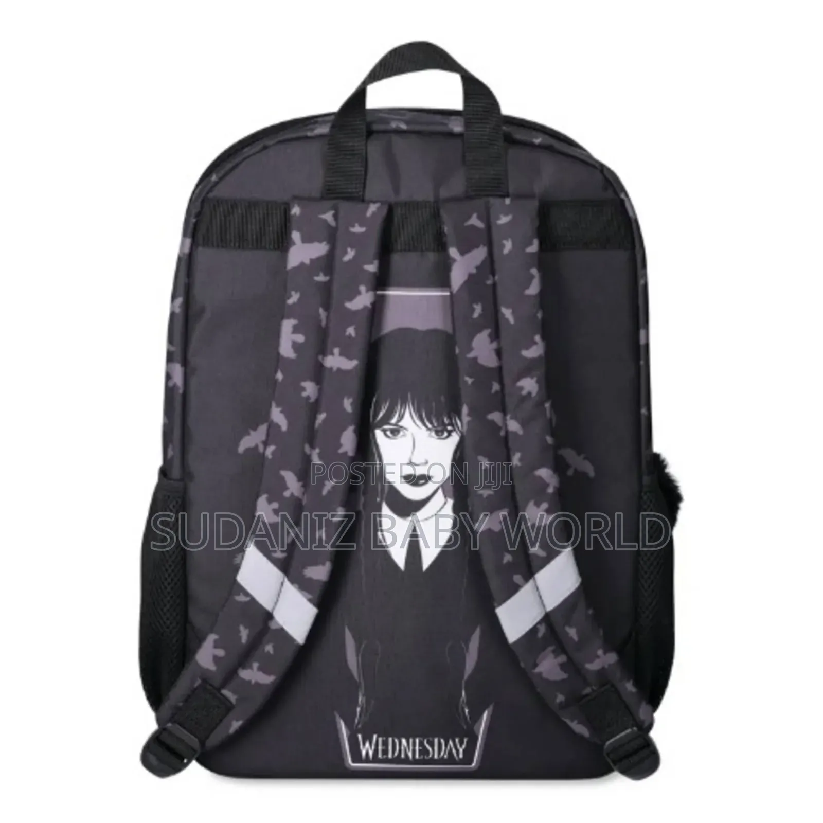 Wednesday Never More 17" Backpack -School Bag