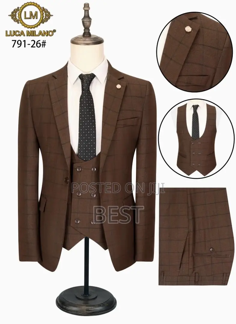 Men's Classic Luxury 3pis Suit