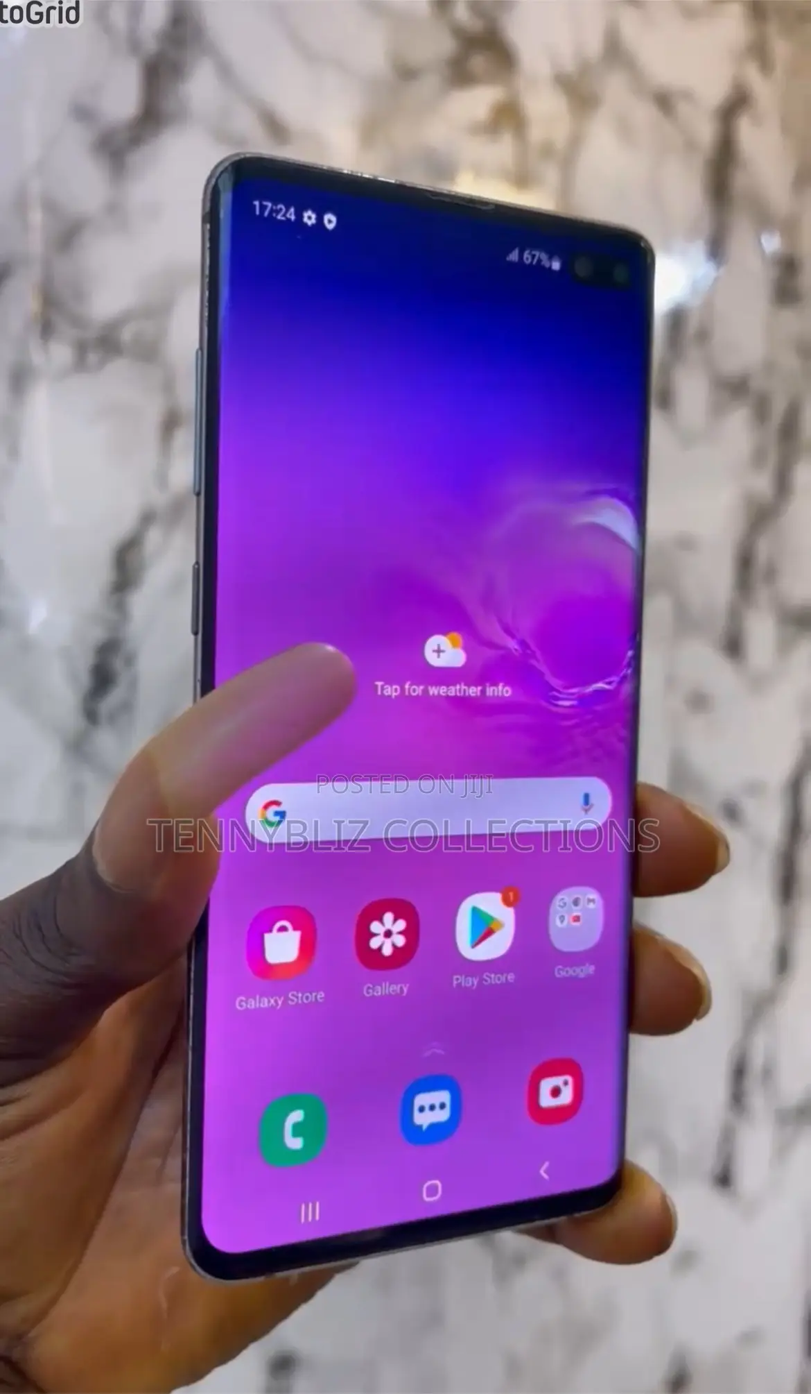 Samsung Galaxy S10 Plus 128 GB Black