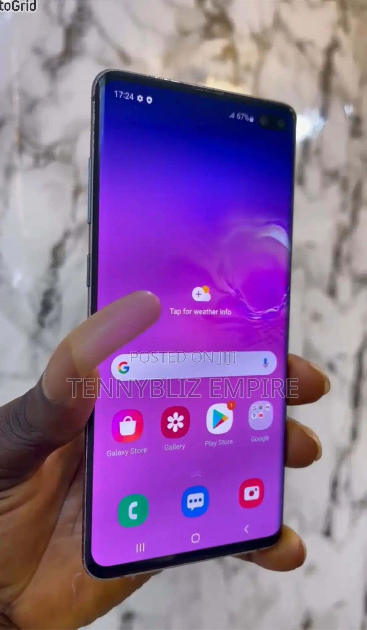 Samsung Galaxy S10 Plus 128 GB Black