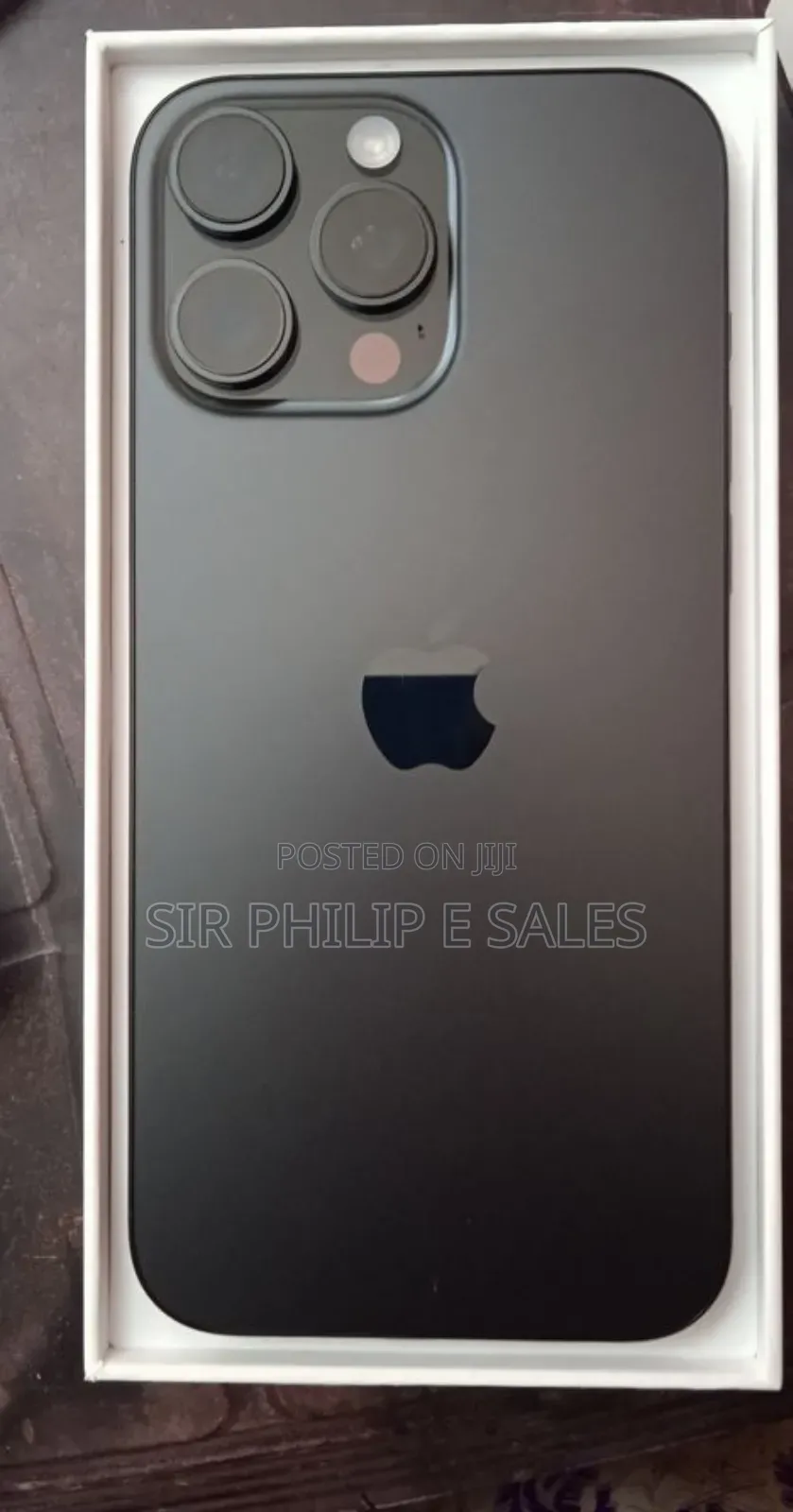 New Apple iPhone 16 Pro Max 256 GB Black