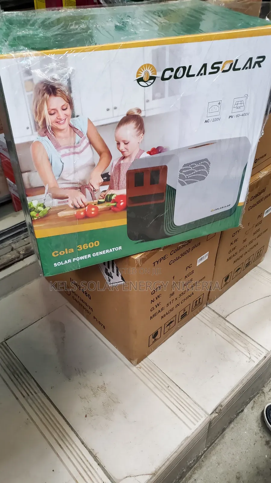 3.6kwh Colasolar Generator