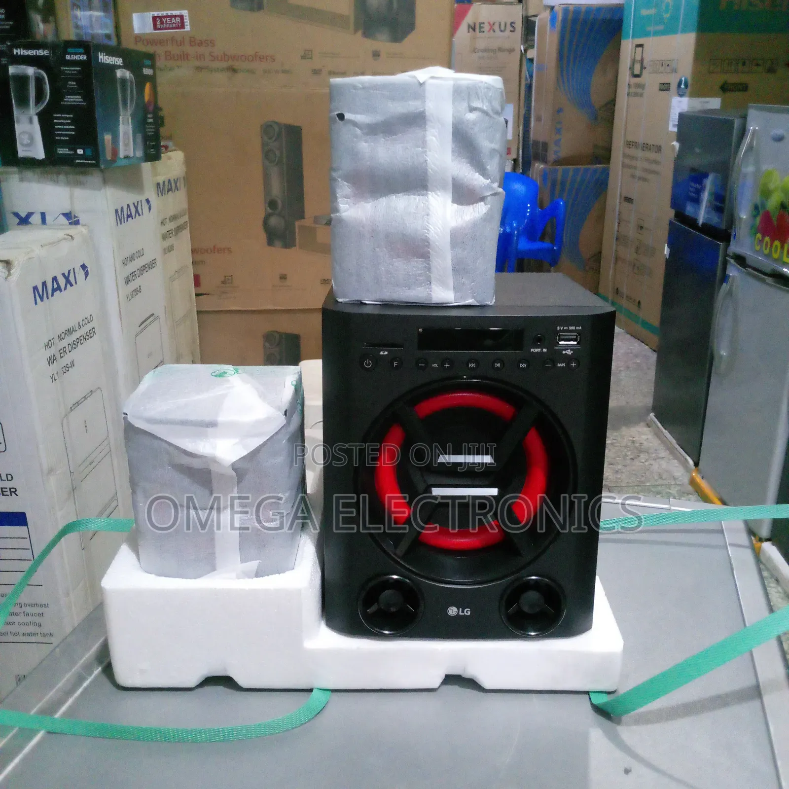 Lg X Boom  Standing Speaker Two Speakers