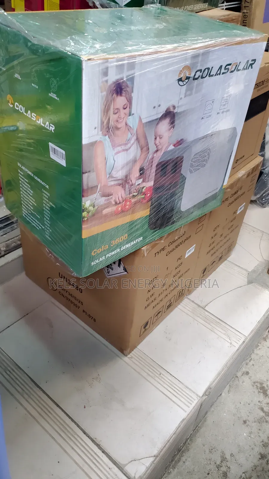 3.6kwh Colasolar Generator