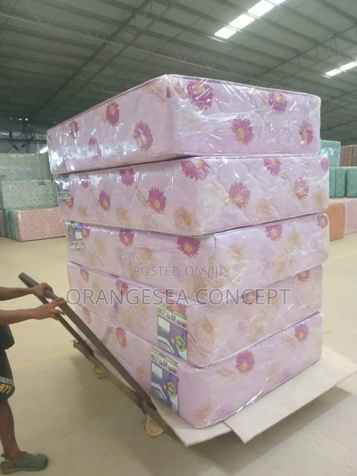 4.5x6x16 Semi Orthopaedic Mattress (Payment on Delivery Within Lagos)