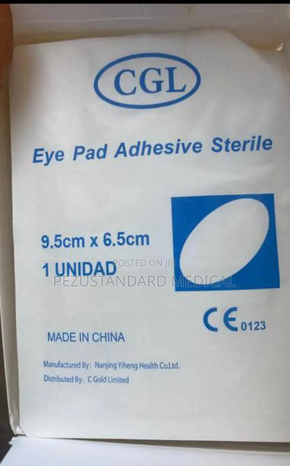 Eye Pad Adhesive Sterile