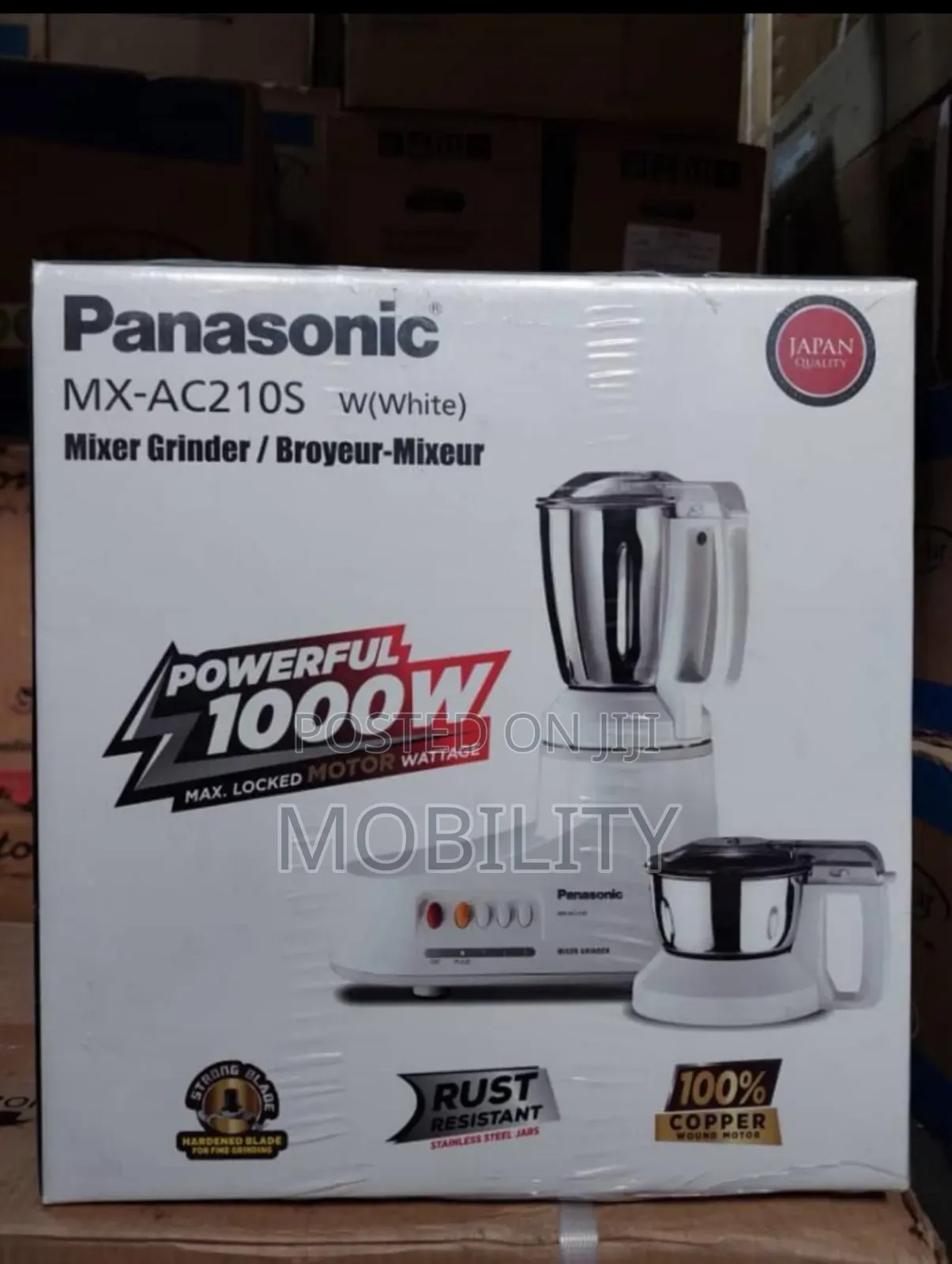 Panasonic 2cups Industrial Blender 1000watt