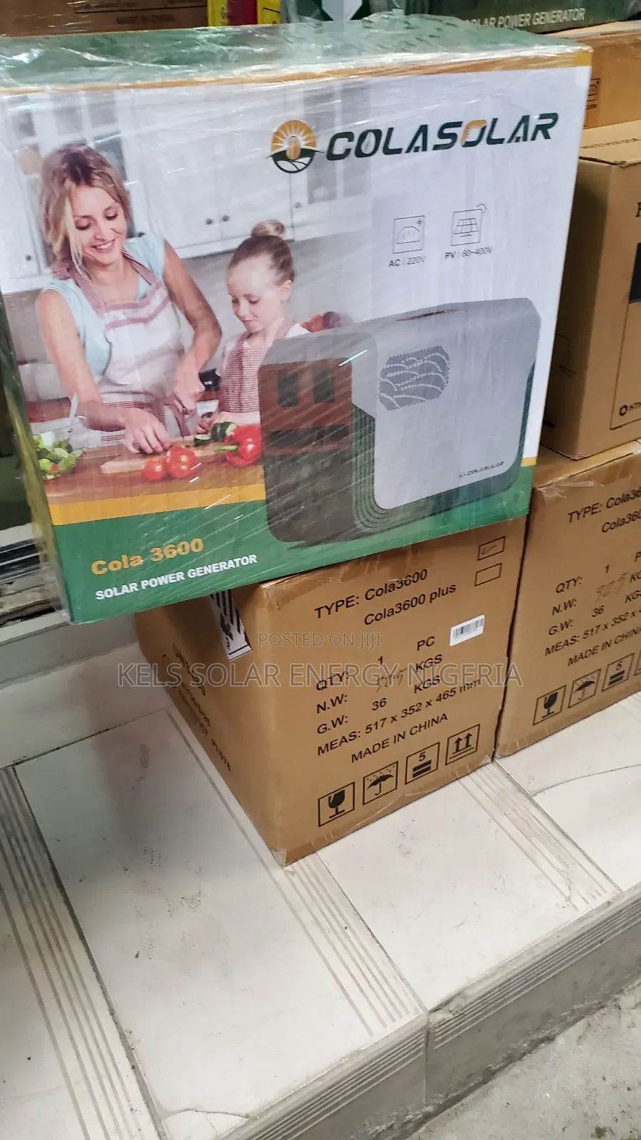 3.6kwh Colasolar Generator