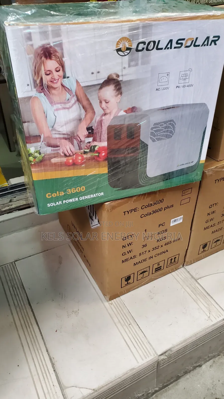3.6kwh Colasolar Generator