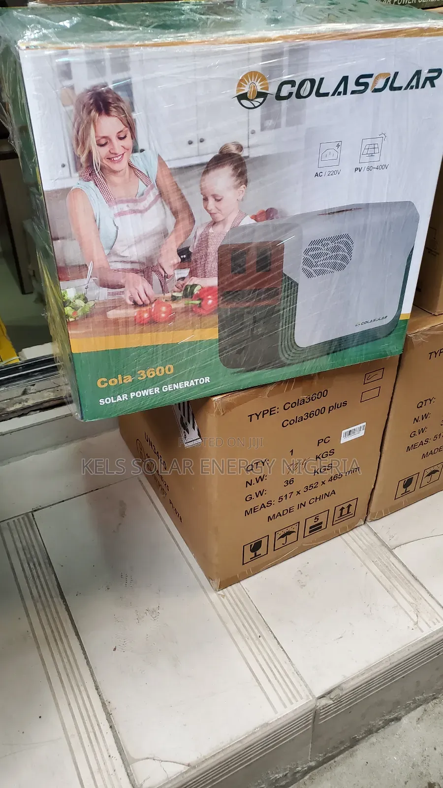 3.6kwh Colasolar Generator