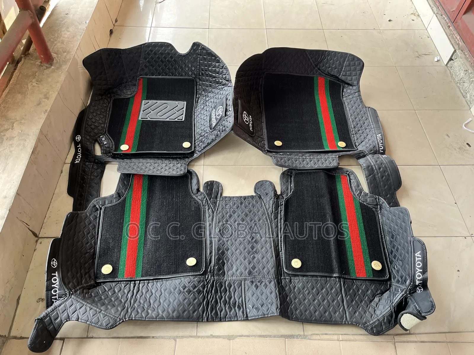 Luxury Double Layer Foot Mart For Corolla 2021