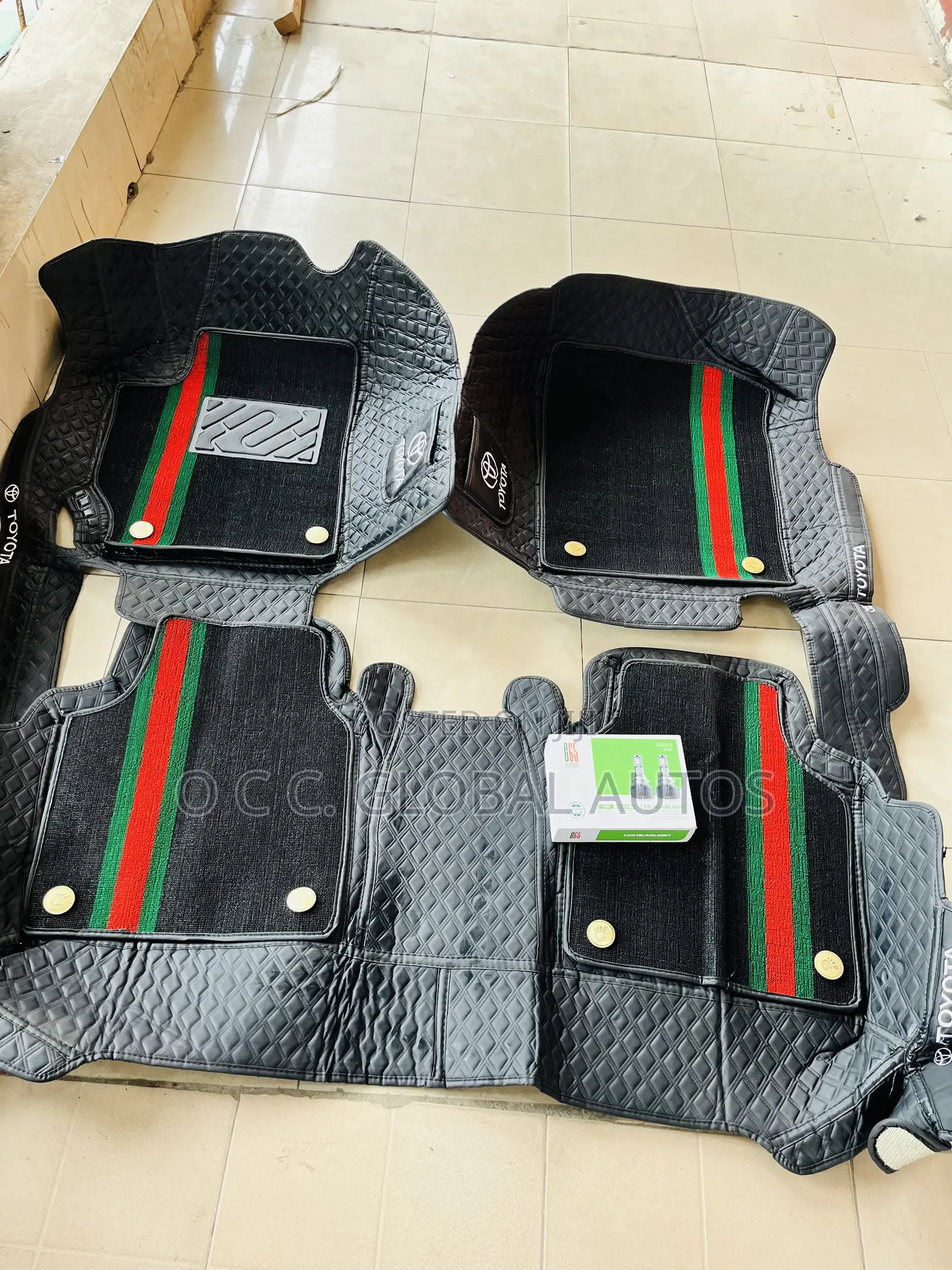 Luxury Double Layer Foot Mart For Corolla 2021