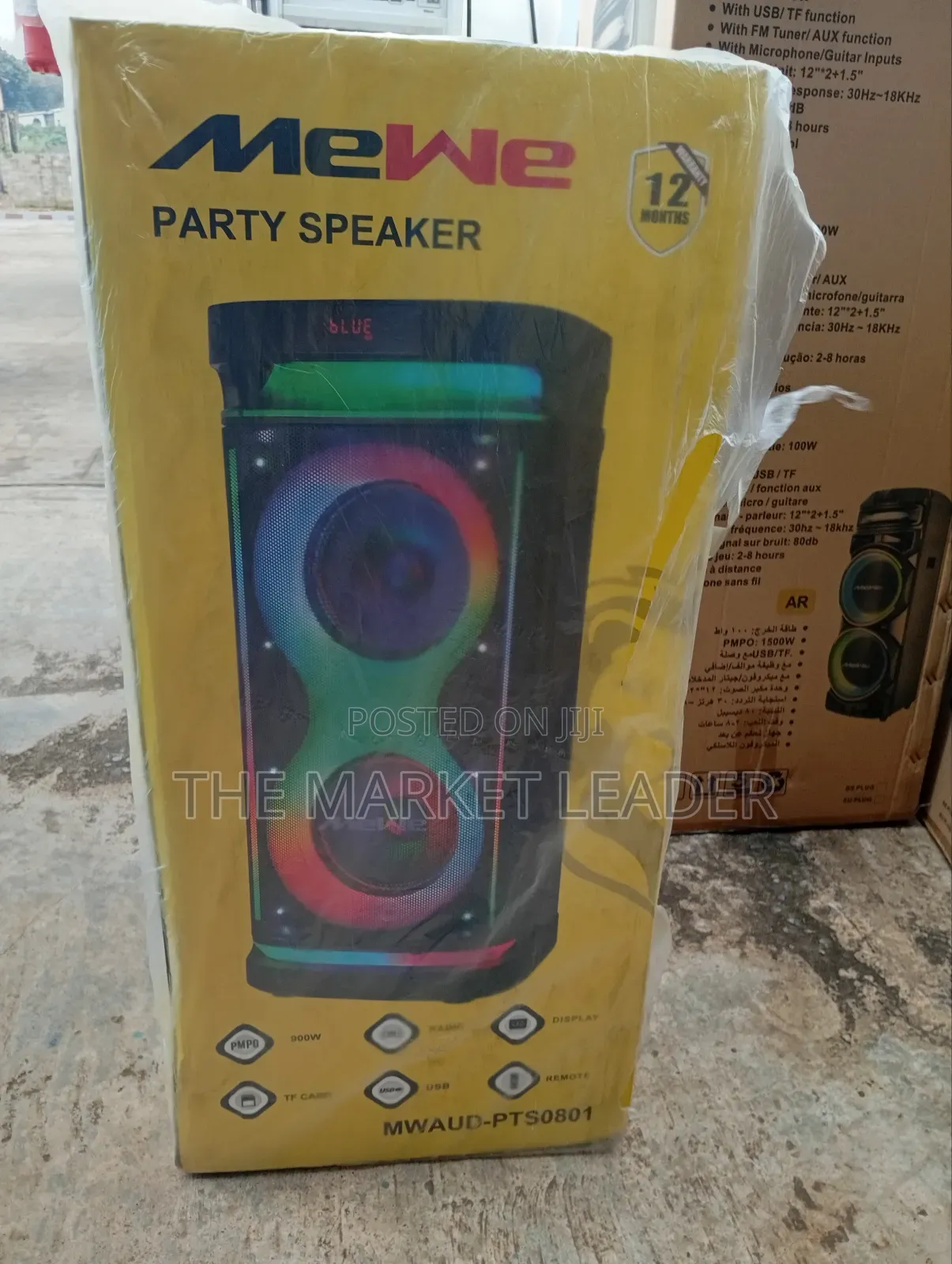 Mewe Party Speaker 900watts
