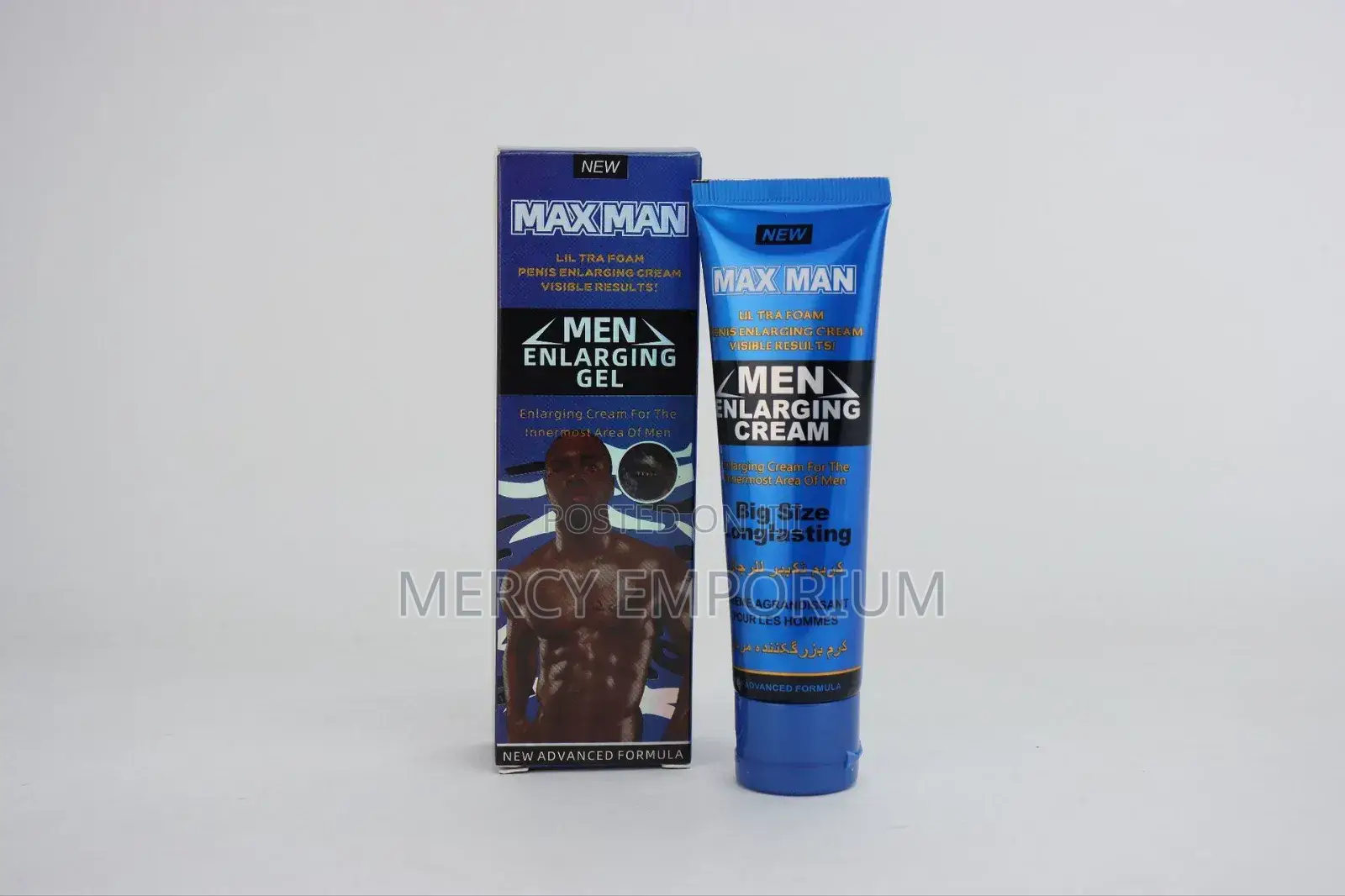Maxman Penis Enlargement Cream, Strong and Firm Erection