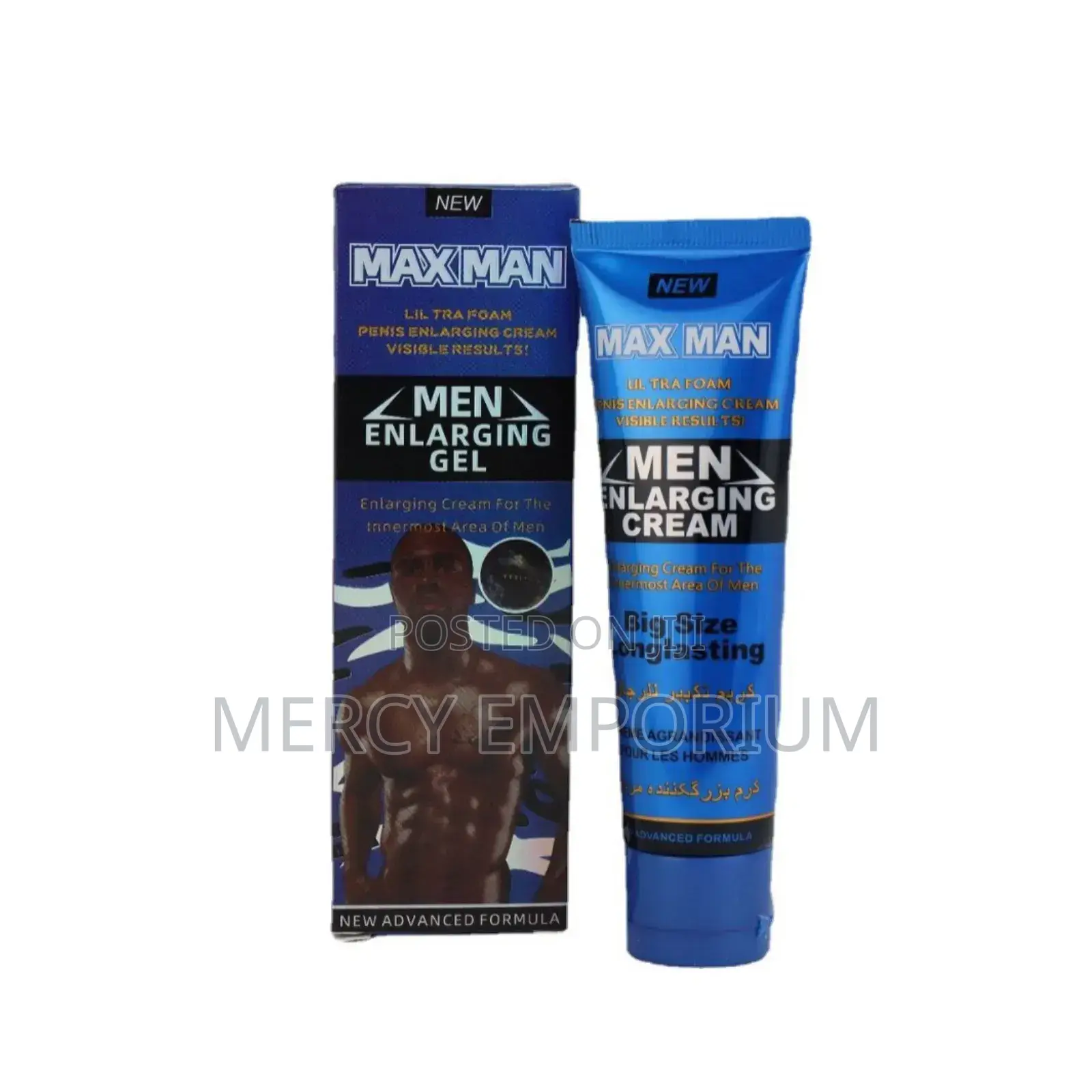 Maxman Penis Enlargement Cream, Strong and Firm Erection
