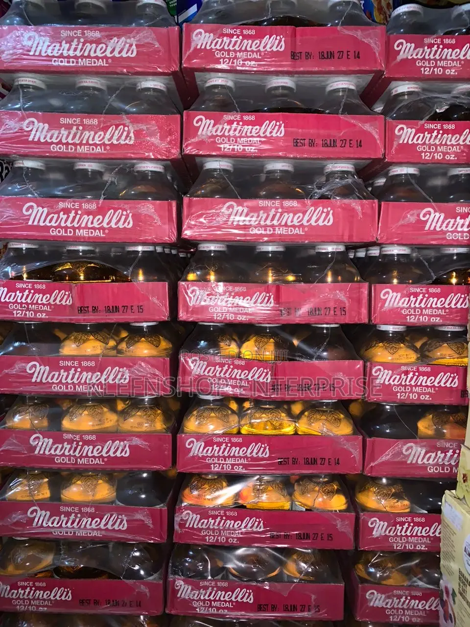 Martinellis Apple Juice Round Bottle 296ml X