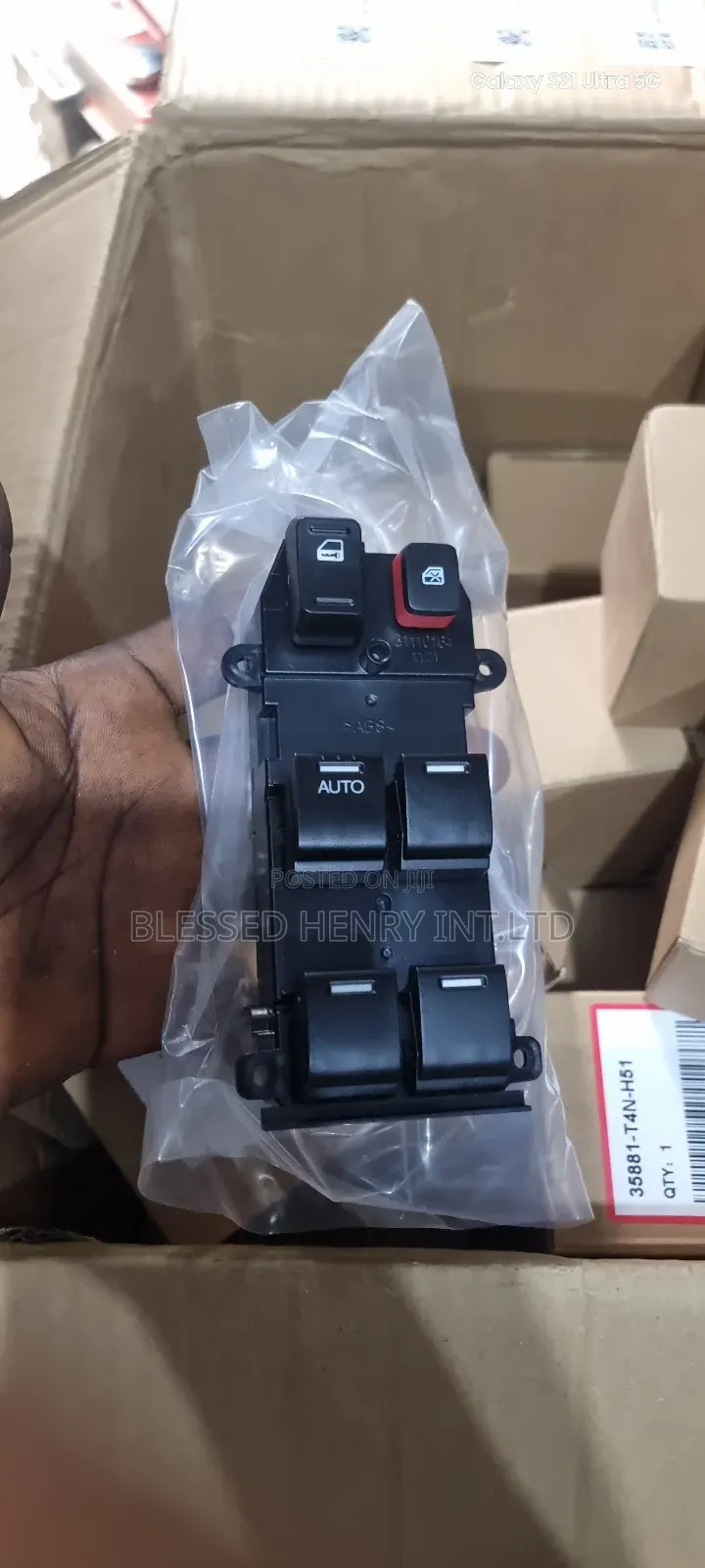 Power Window Switch