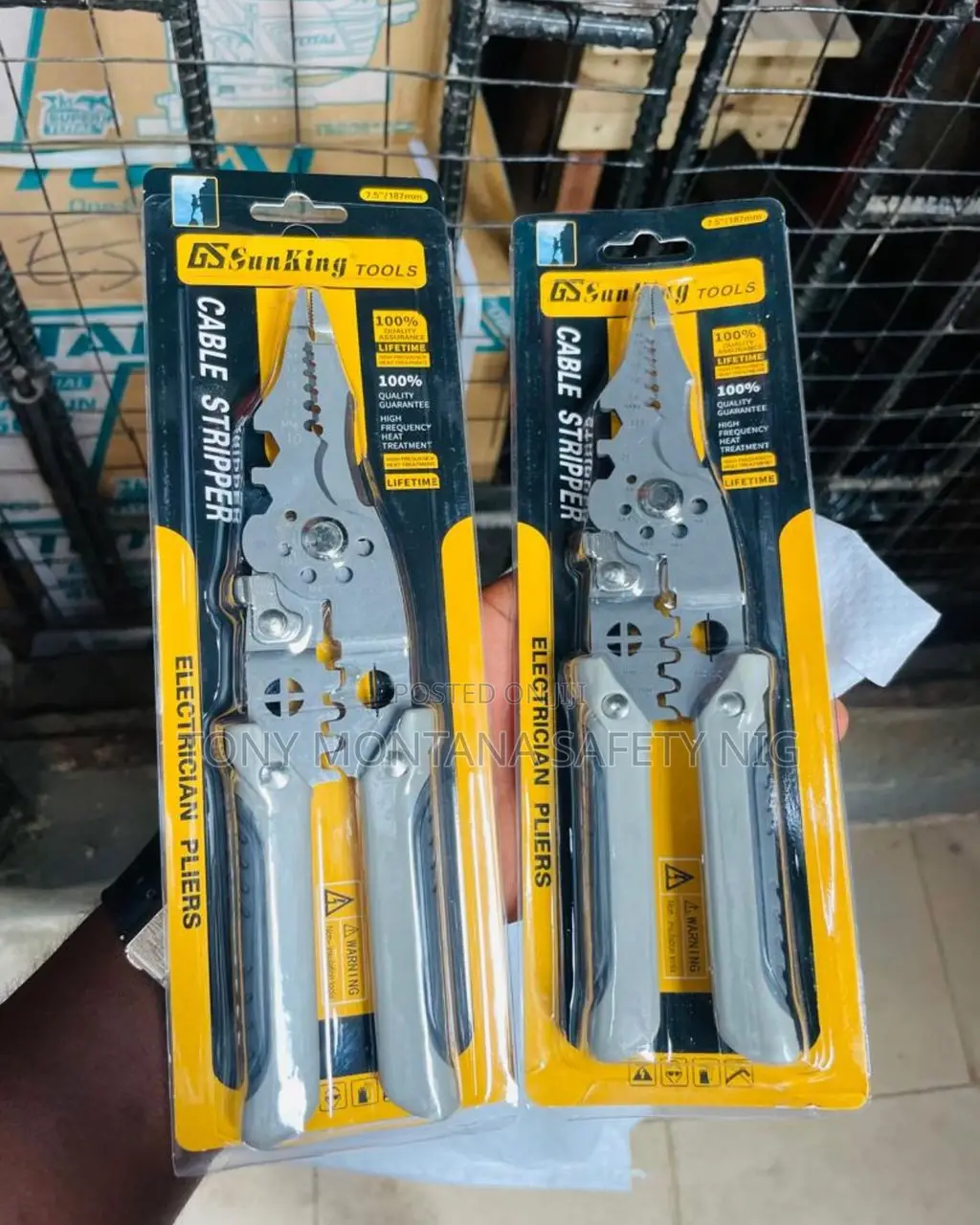 Cable Wire Stripper Electrician Plier