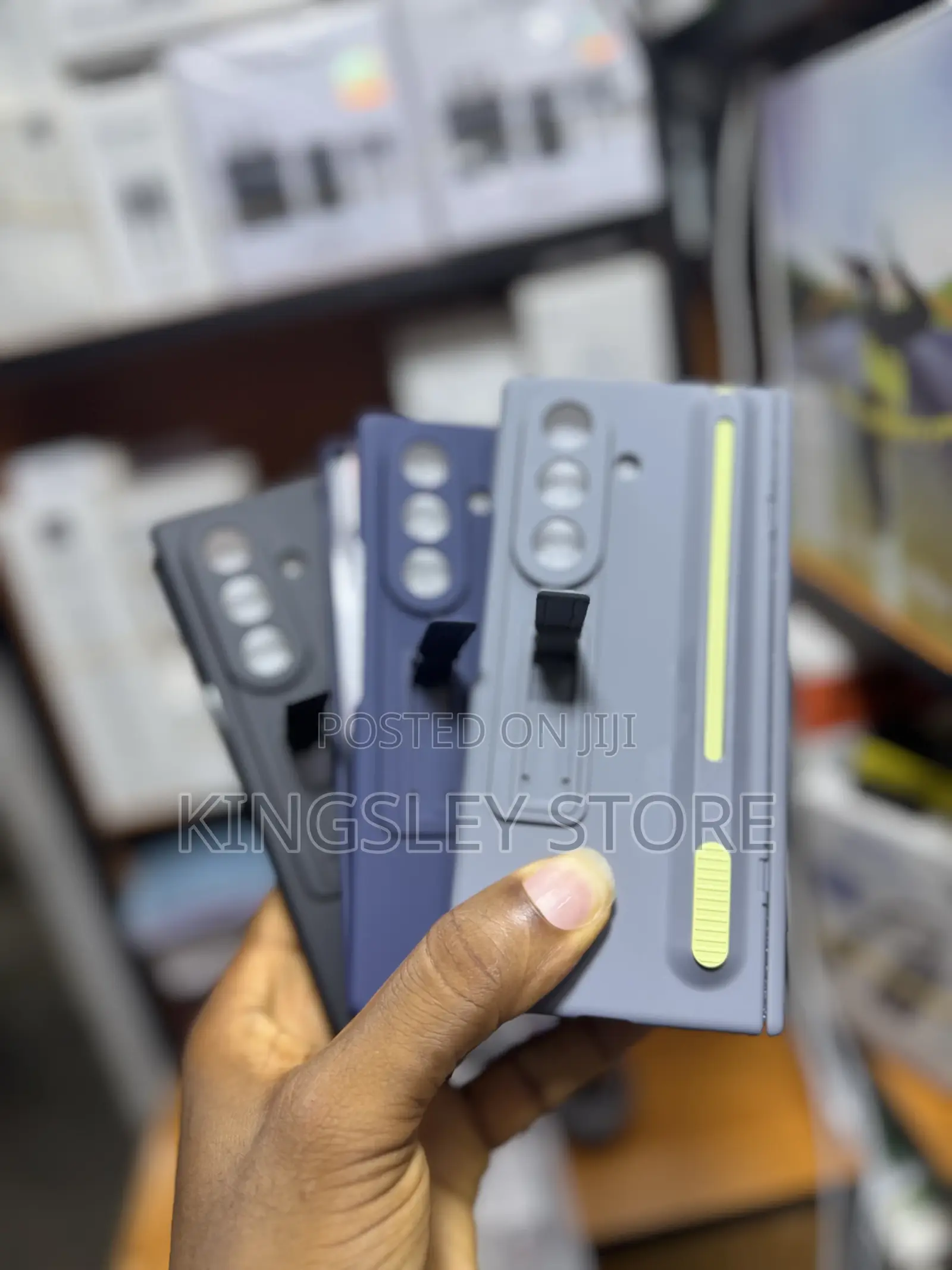 Samsun Z Fold 7 Hinge Protection and Stand Built in Screen Protector
