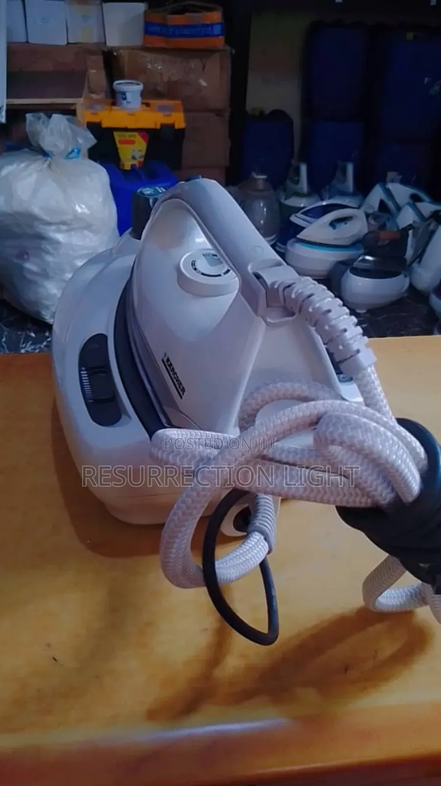 Neat Quality Italian Karcher Industrial Steam Iron, Perfect Condition