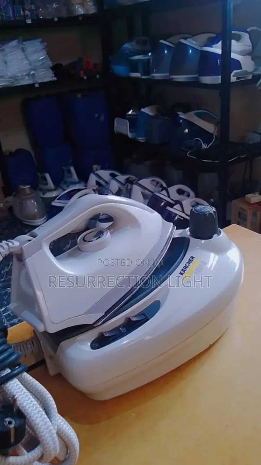 Neat Quality Italian Karcher Industrial Steam Iron, Perfect Condition