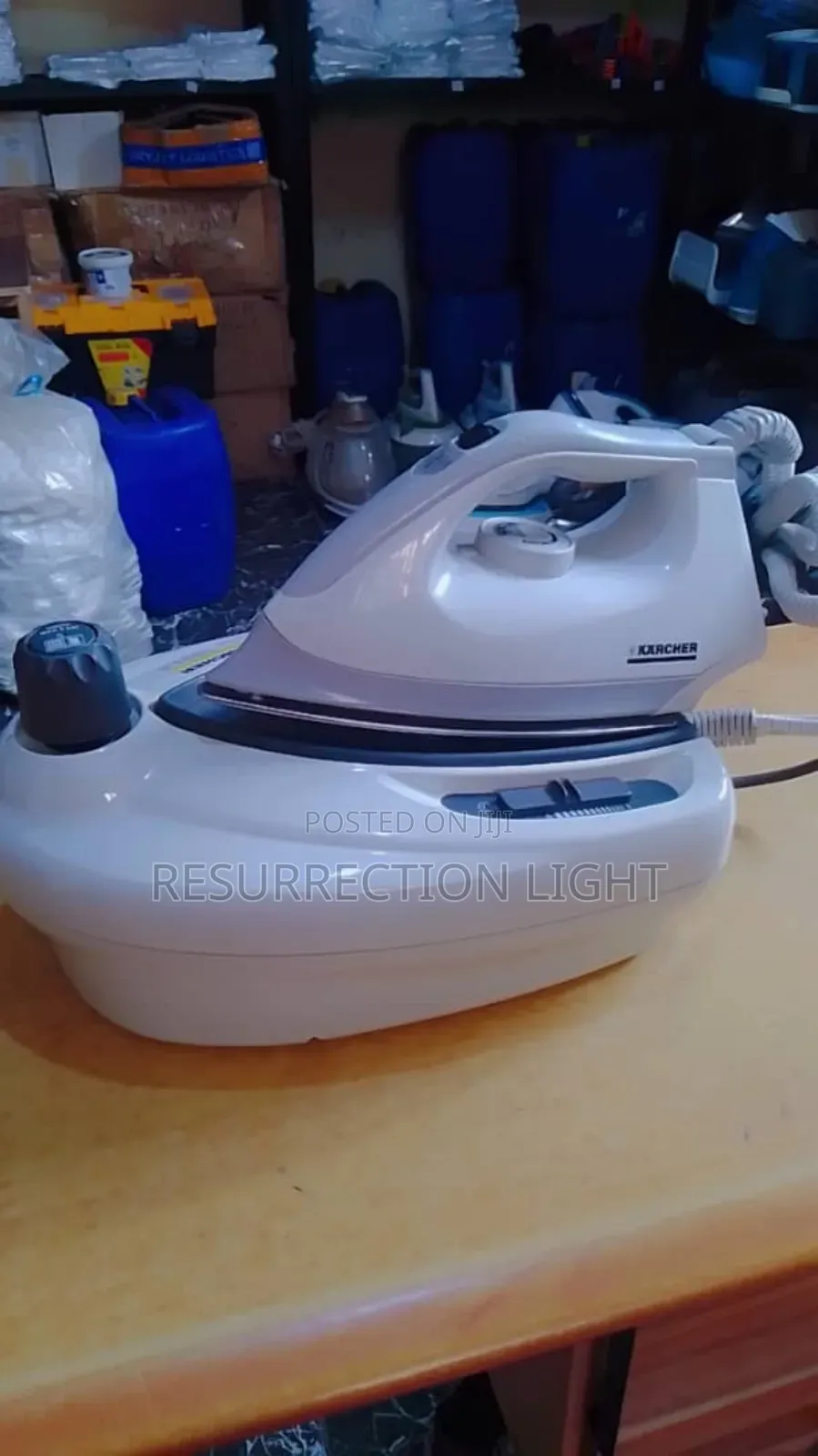 Neat Quality Italian Karcher Industrial Steam Iron, Perfect Condition
