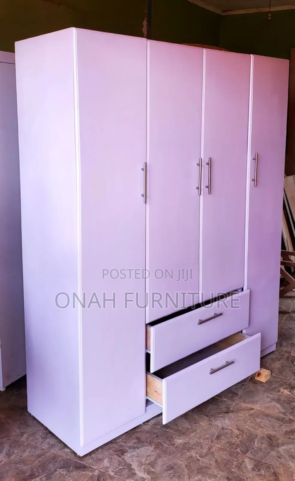 Standard 4 Doors Wardrobe