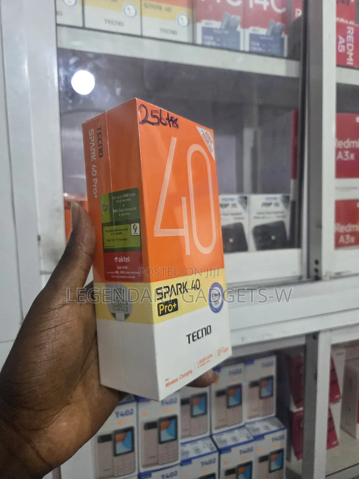 New Tecno Spark 40 Pro+ 256 GB Gray