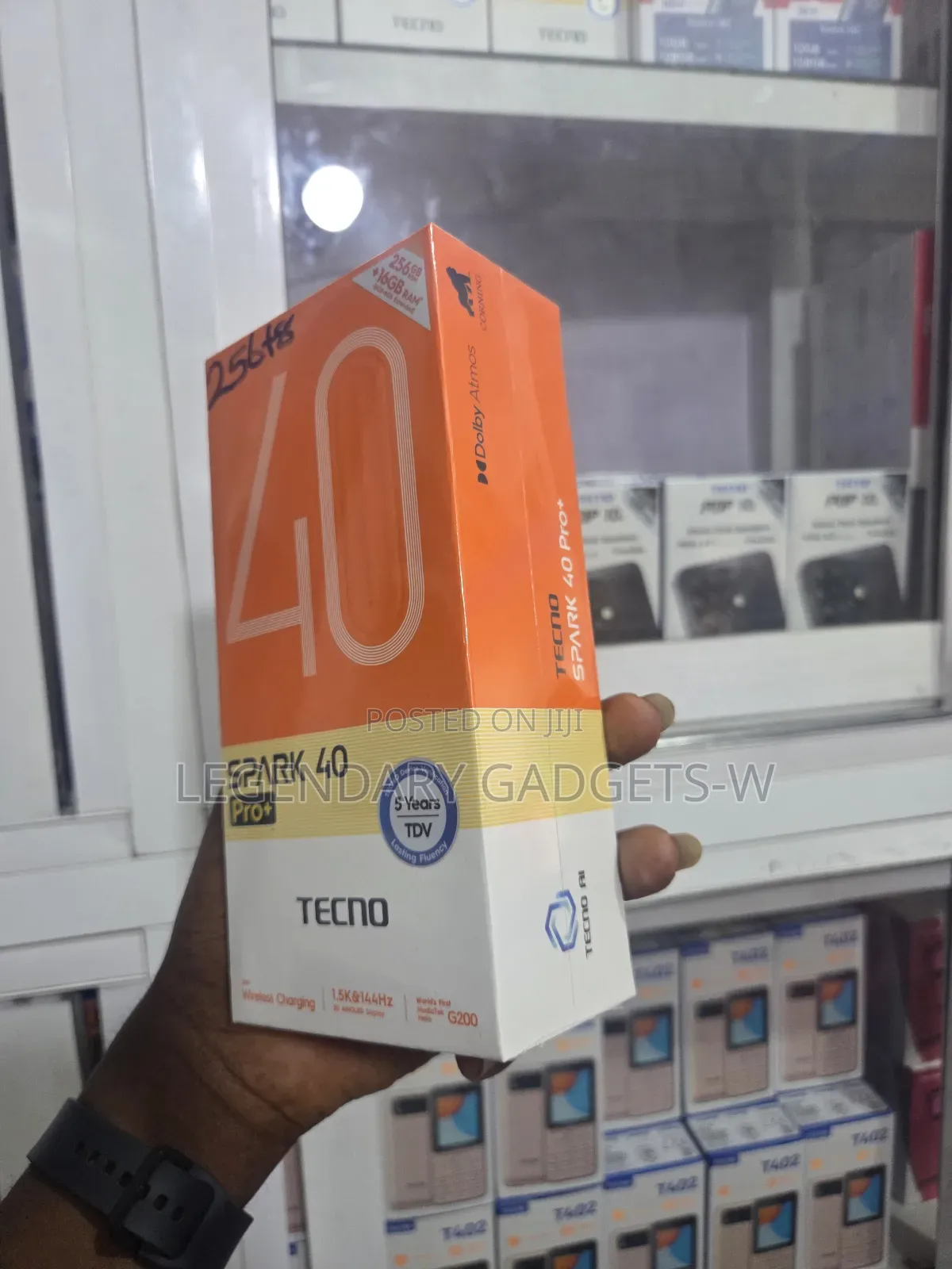 New Tecno Spark 40 Pro+ 256 GB Gray