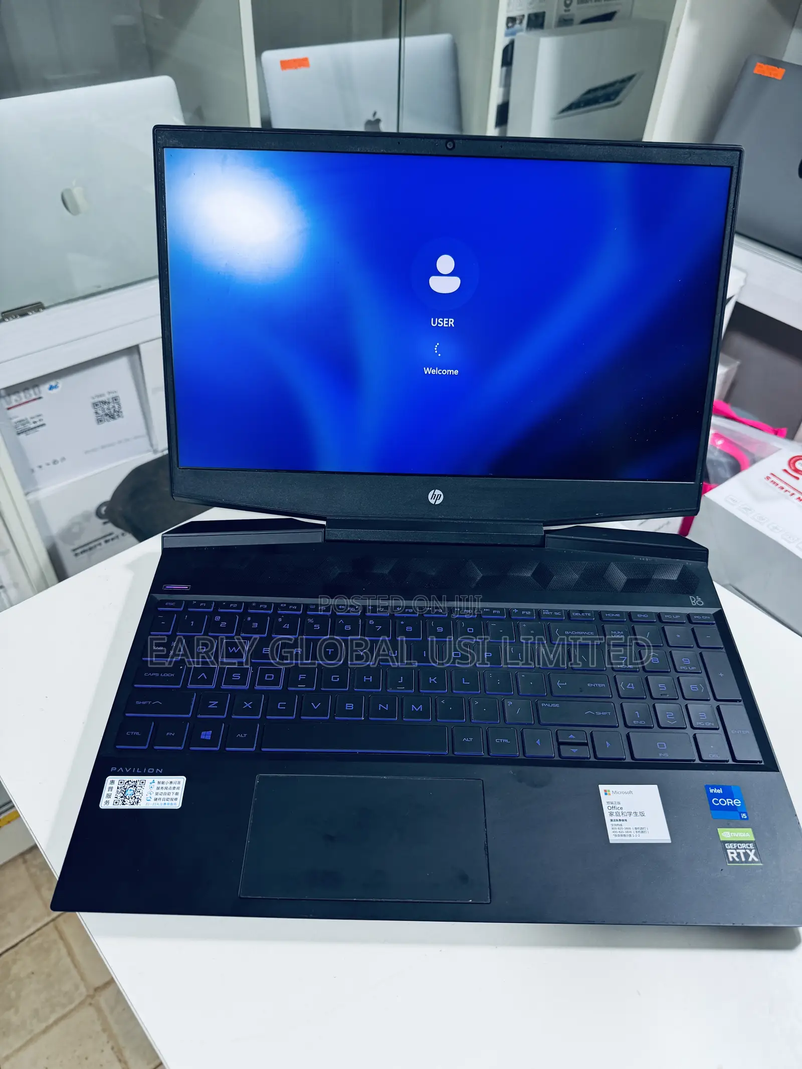 Laptop HP Pavilion Gaming Laptop 15-dk2xxx 16GB Intel Core i5 SSD 512GB