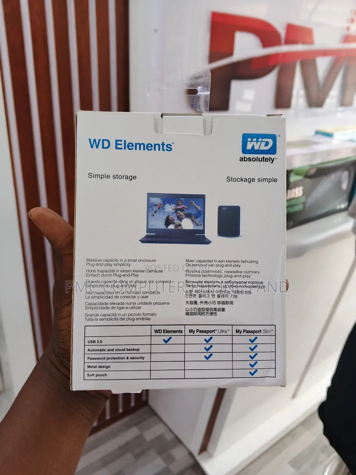 Hard Drive Casing (Wd Element)Usb 3.0