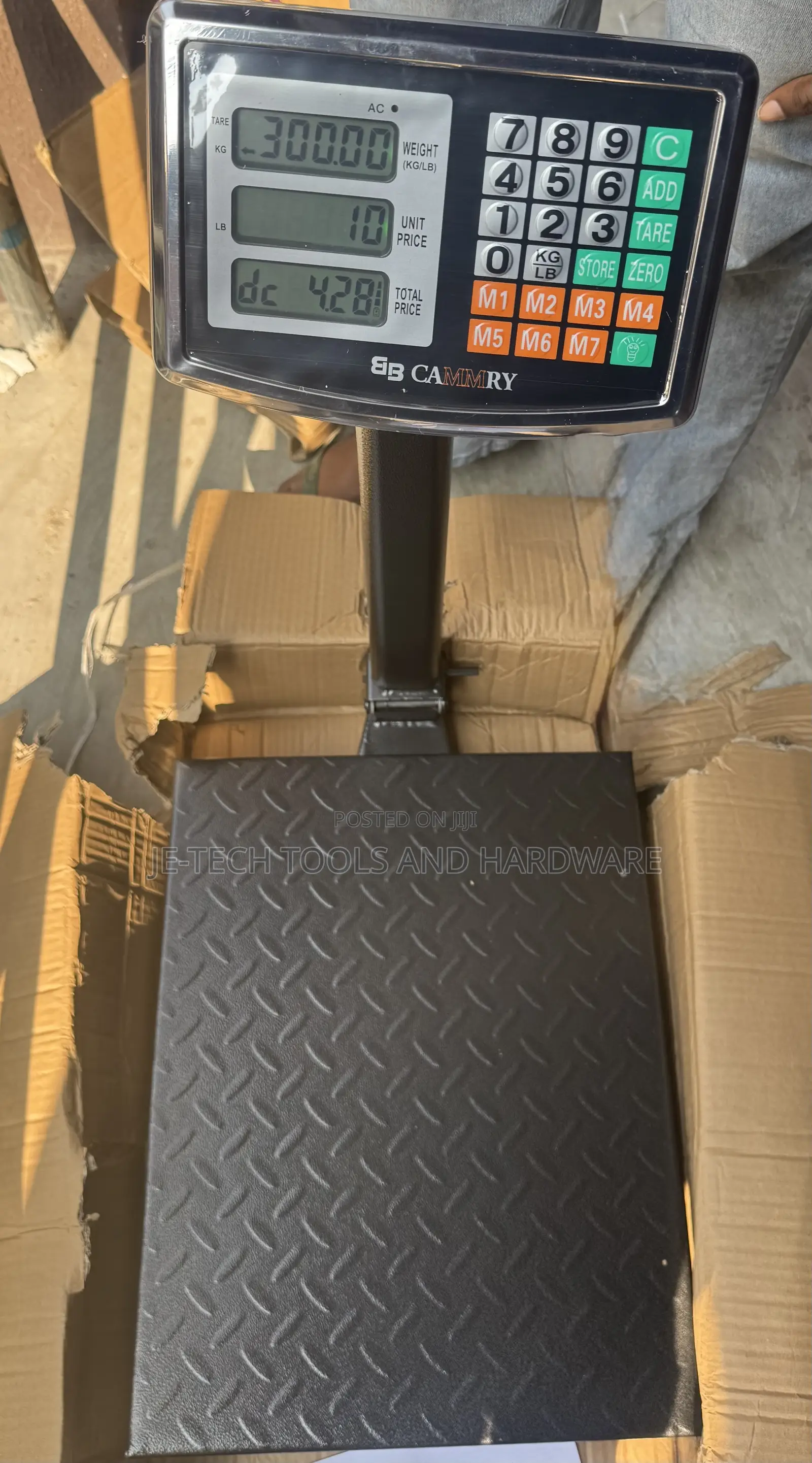 Bb Camry Tcs Series Digital Scale 300kg