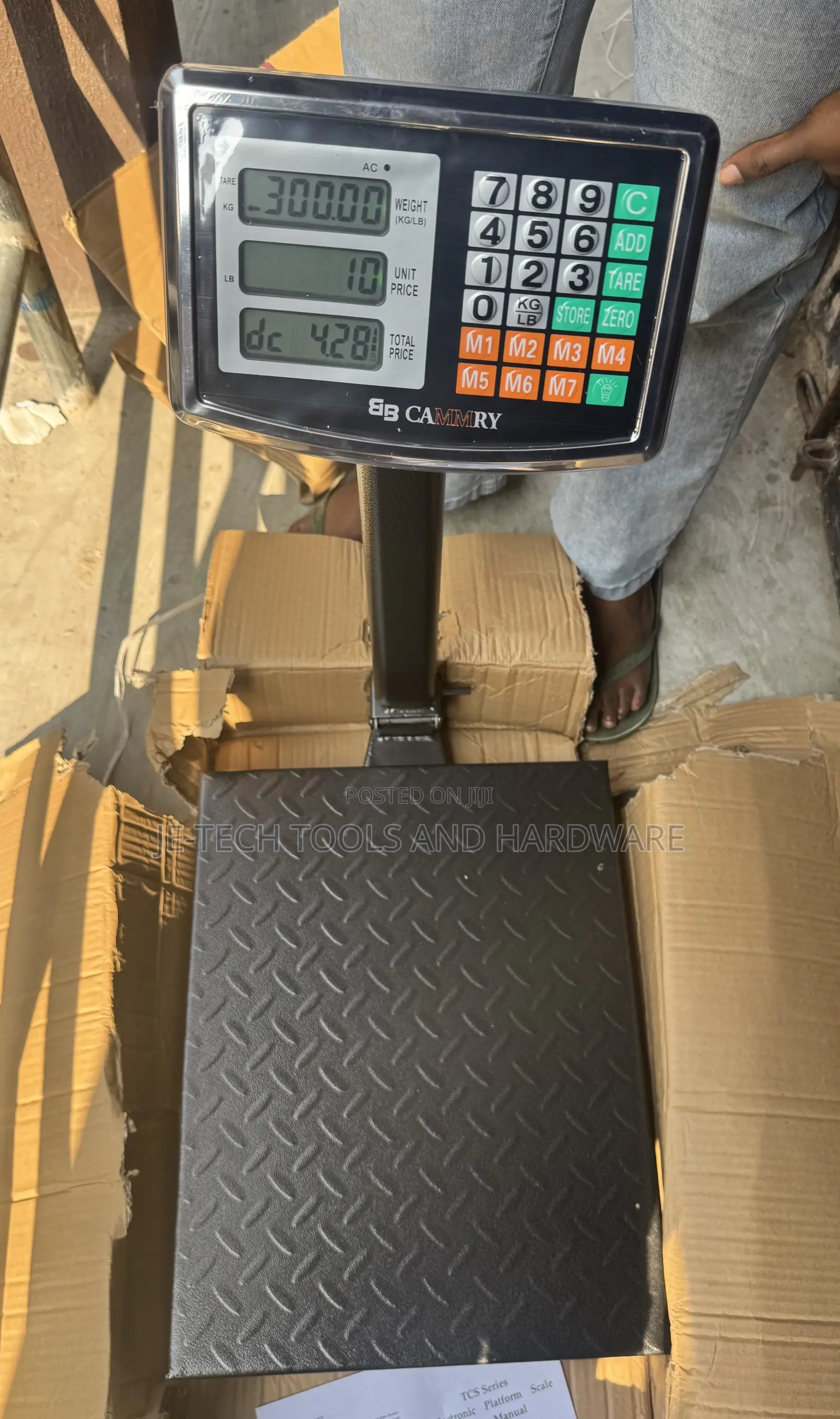 Bb Camry Tcs Series Digital Scale 300kg
