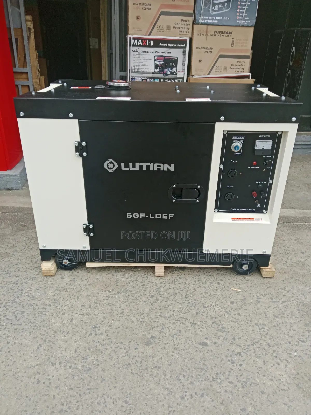 Lutian Diesel Generator 8kva 2years Warranty 100%Copper Coil