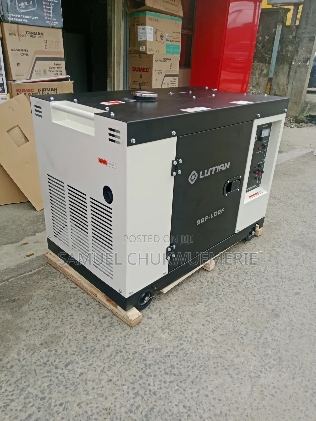 Lutian Diesel Generator 8kva 2years Warranty 100%Copper Coil