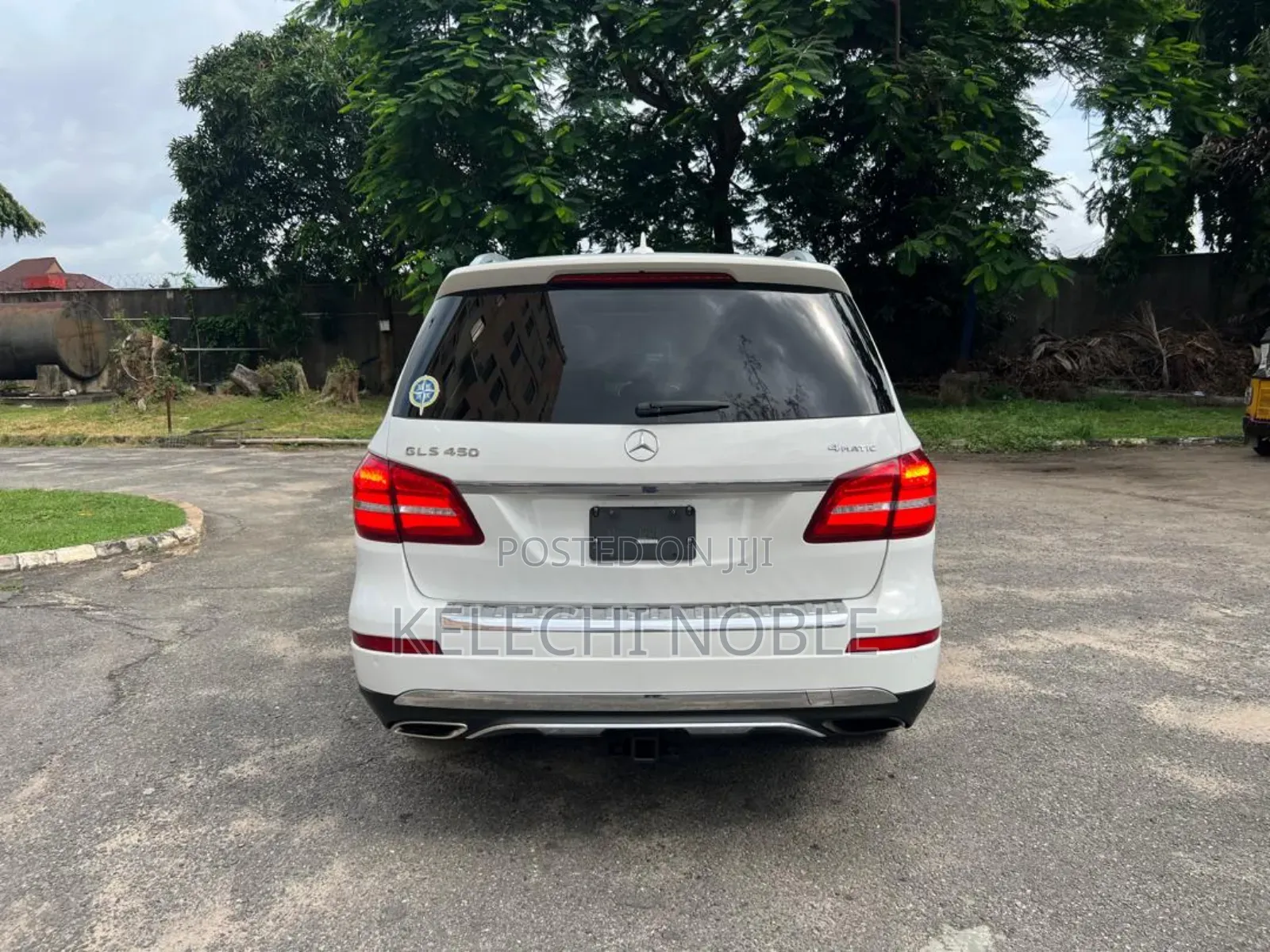 Mercedes-Benz GLS-Class GLS450 4Matic 2017 White