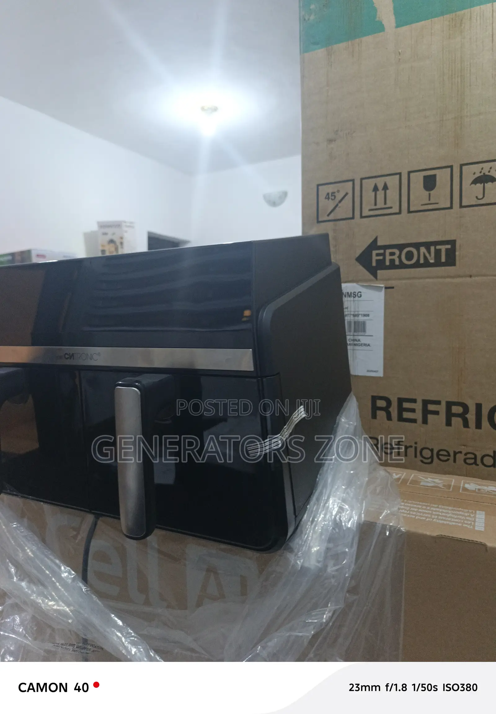 Cntronic Cic-905 Airfryer 12l With Accessories