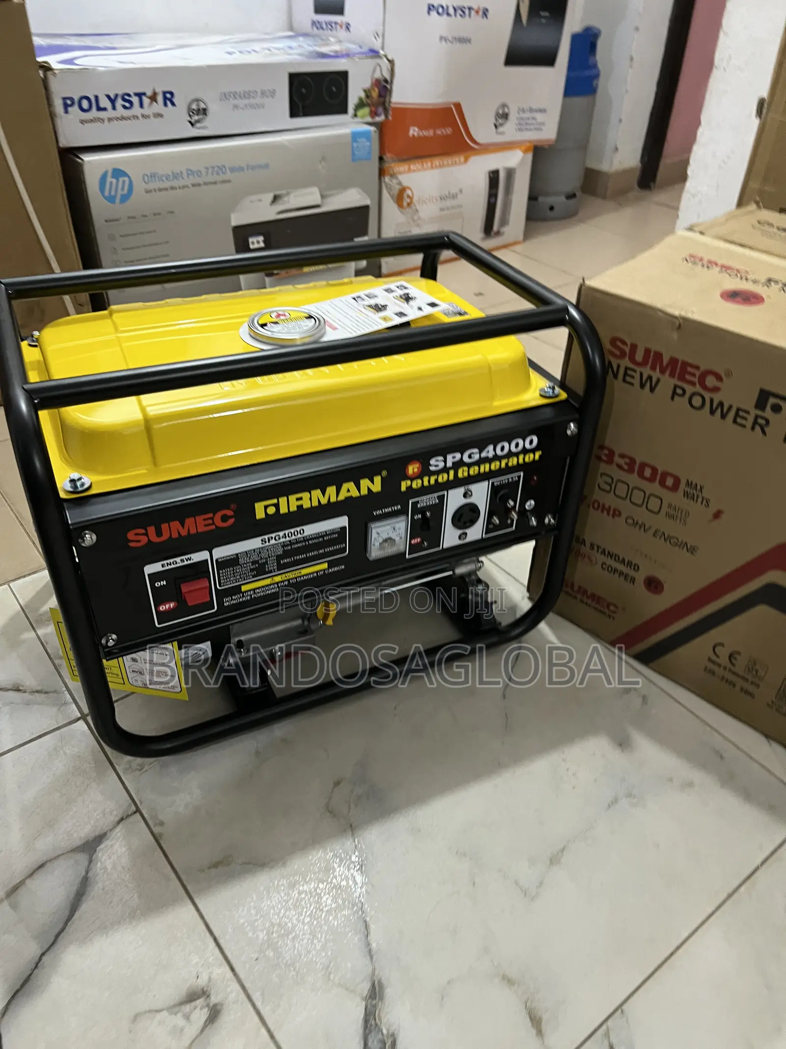 Firman Spg4000 Petrol Gen – Strong Copper Coil Build