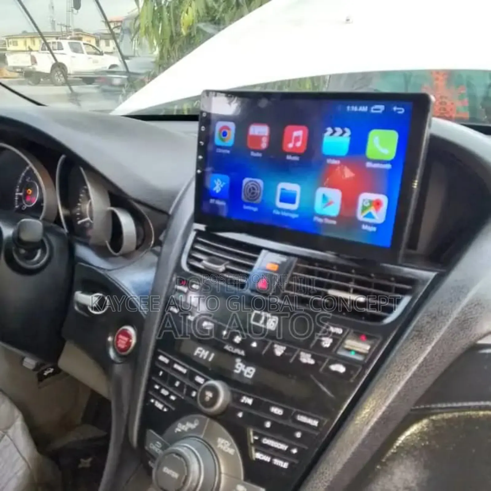 Android Screen Acura ZDX 2010 Model